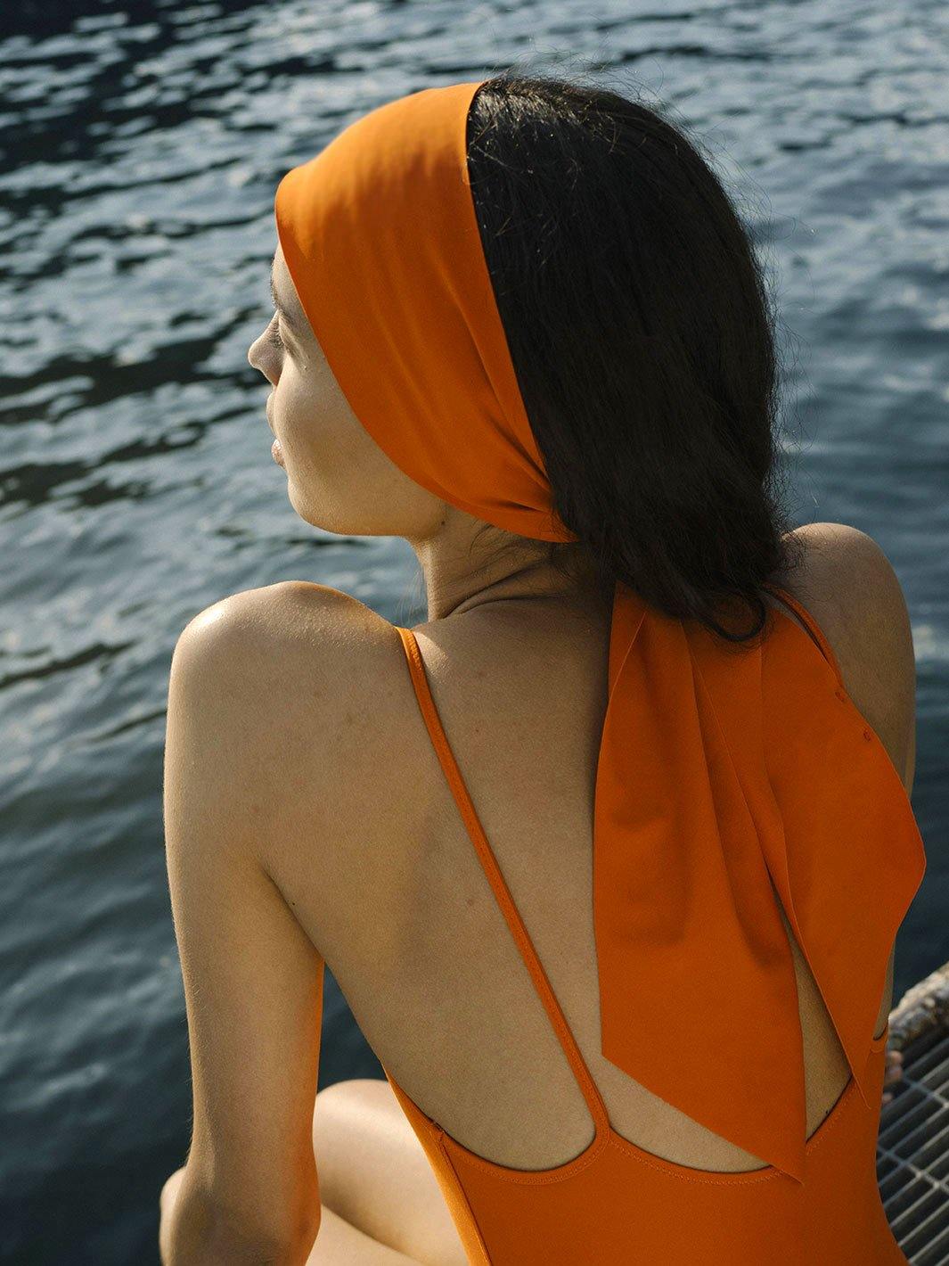 pirate headband paprika orange -  masarà