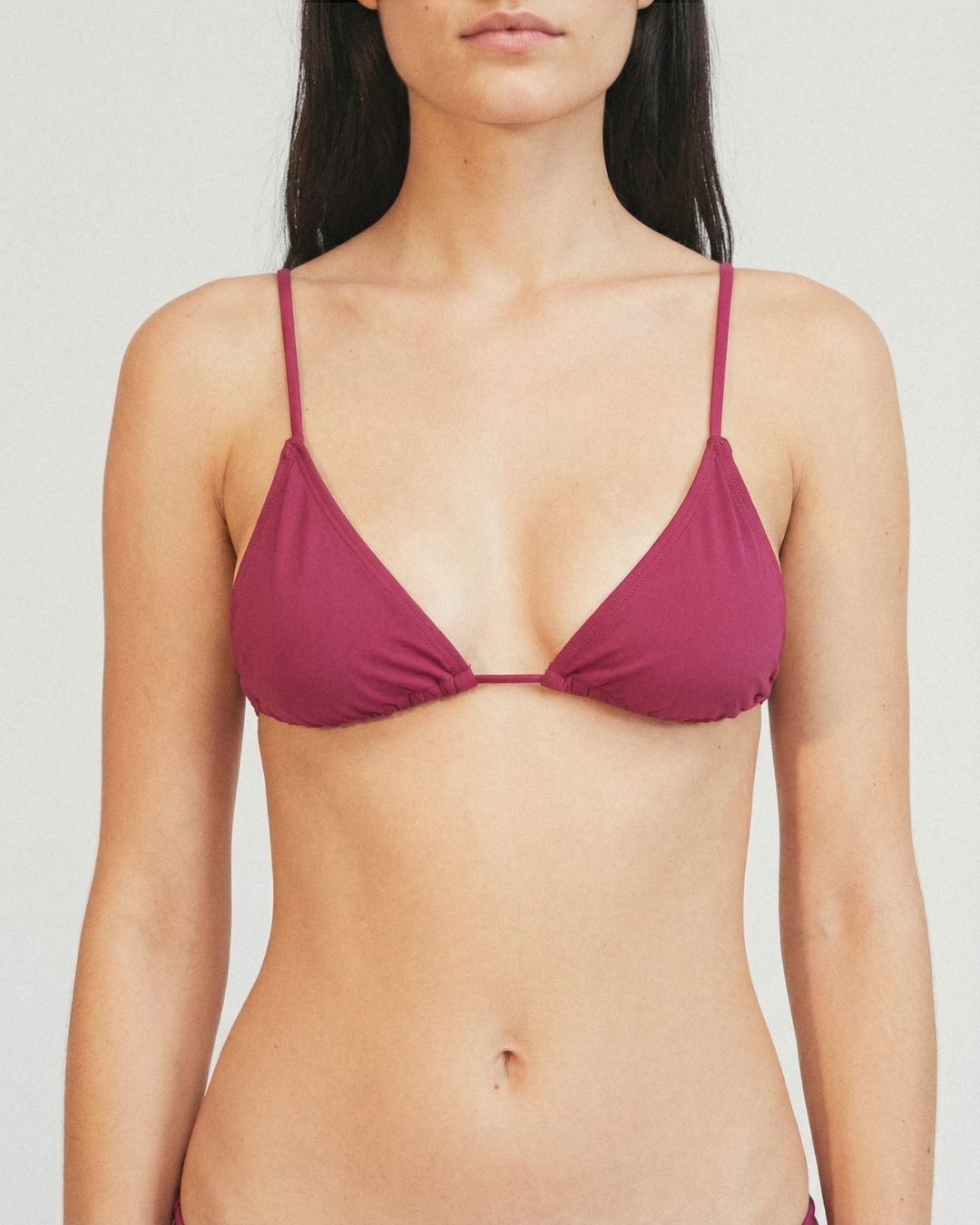 Coco Bikini Top Grape Purple