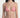 Woman wearing a pink bikini against a white background