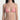 Woman wearing a pink bikini against a white background