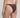 Brown bikini bottom worn by a person on a plain background