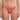 Person wearing orange bikini bottoms on a plain background