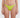 Green bikini bottom on a plain background