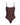 Niki One Piece tank swimsuit in chocolate brown, made in Italy from regenerated nylon, offering moderate coverage.