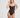 Niki One Piece tank swimsuit in chocolate brown, made in Italy from regenerated nylon, featuring slim straps and moderate coverage.