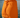 Orange skirt worn by a person with a blurred natural background