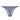 Blue and white geometric occhio print bikini bottom on a white background
