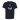 Boujee Tee in Midnight Navy, oversized unisex fit with a ribbed collar