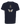 Boujee Tee in Midnight Navy, oversized unisex fit with a ribbed collar