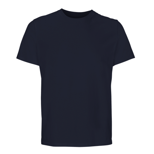 Boujee Tee in Midnight Navy with the kinda bad kinda boujee artwork printed on the back
