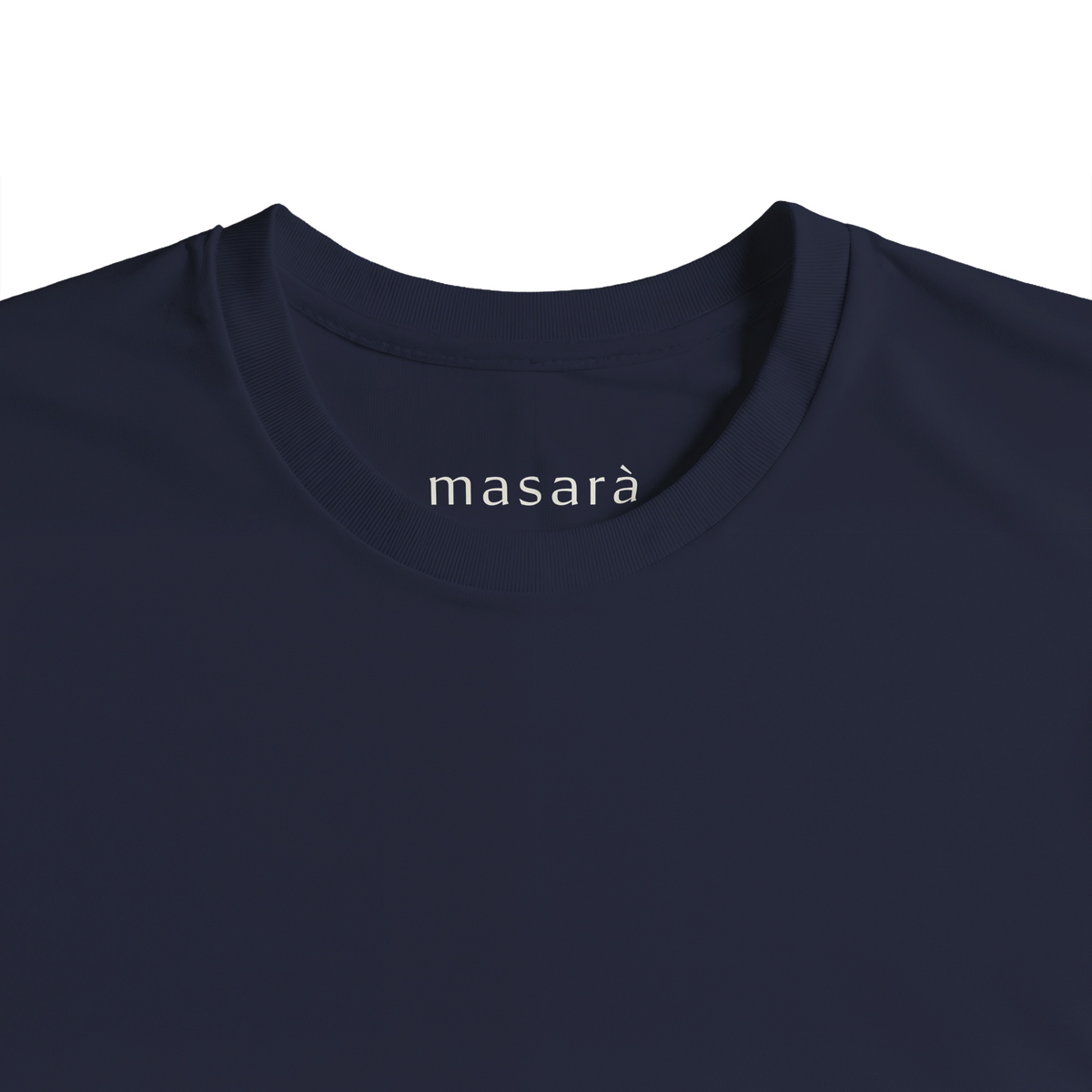 The kinda bad kinda boujee artwork on the Boujee Tee in Midnight Navy