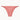 Pink thong bikini bottom on a white background