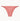 Pink thong bikini bottom on a white background