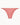Pink thong bikini bottom on a white background