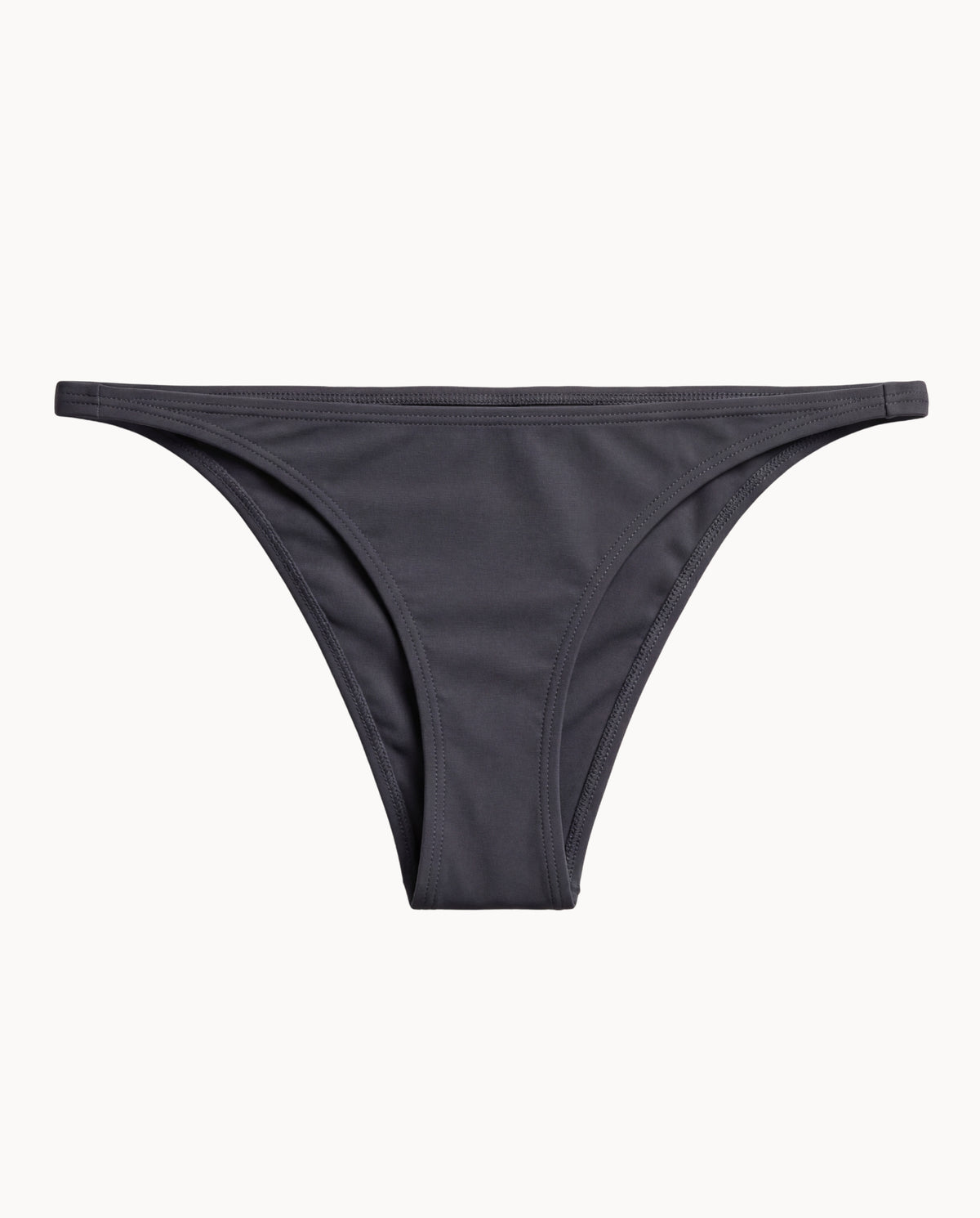 Dark gray men's underwear on a white background