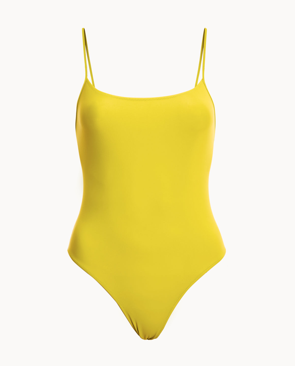 Niki One-Piece Swimsuit True Yellow