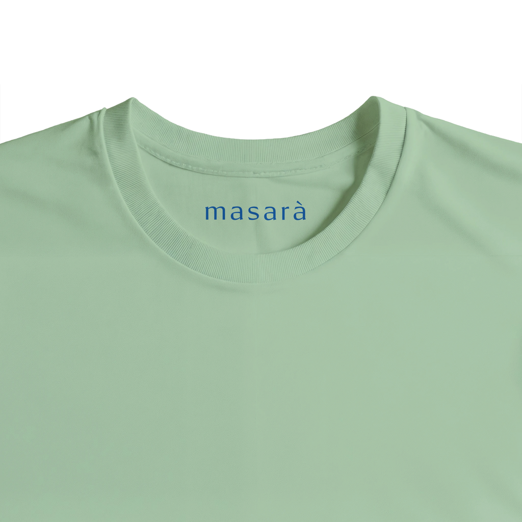 Sparkley Shell Tee, oversized organic cotton T-shirt by Masarà