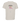 One Woman Show Tee in Off-White, oversized unisex fit with a ribbed collar