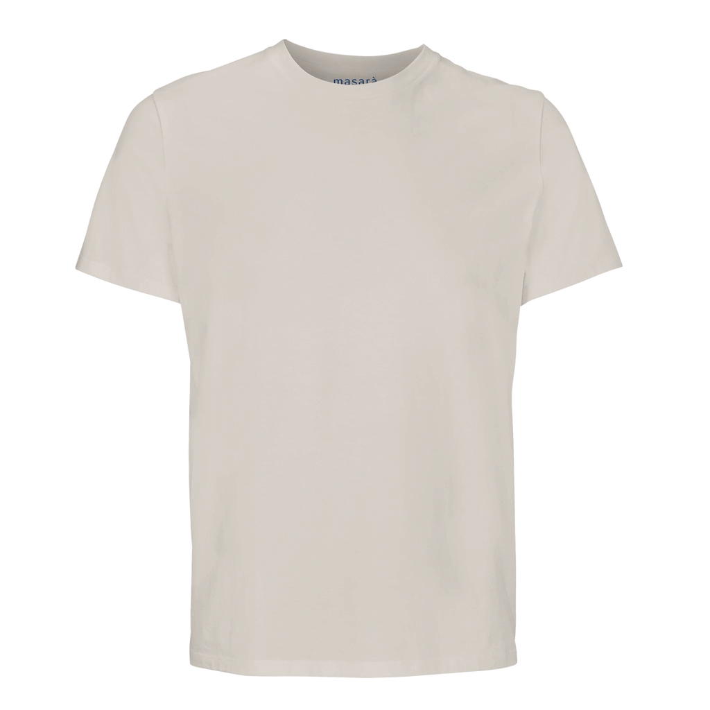 One Woman Show Tee in Off-White with the welcome to my one woman show artwork printed on the back
