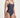 Niki One-Piece Swimsuit Graphite Grey