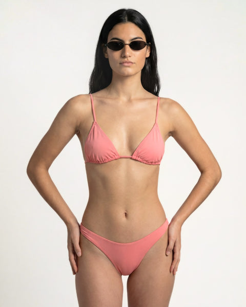服/ファッション Brazilian Bikini Pink Penelope Brazil Bikini Slip Cherry Blossom Pink - Masarà